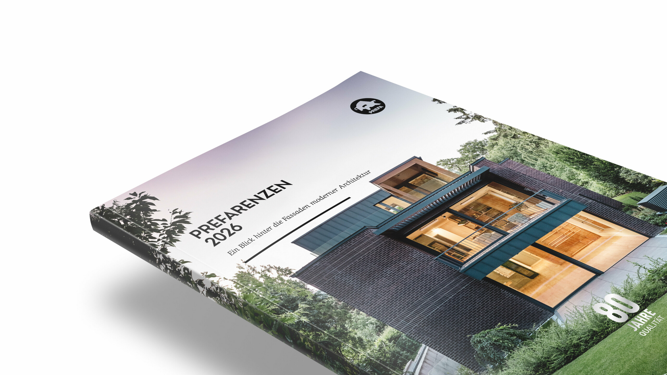 Image of the Prefarenzen book issued in 2026 against a white background. The cover features a house of the Prefarenzen. 