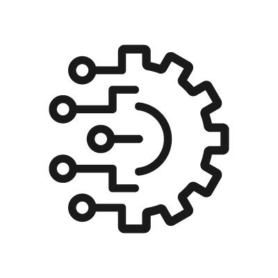 Gear wheel clip art that stands for technical development and innovation