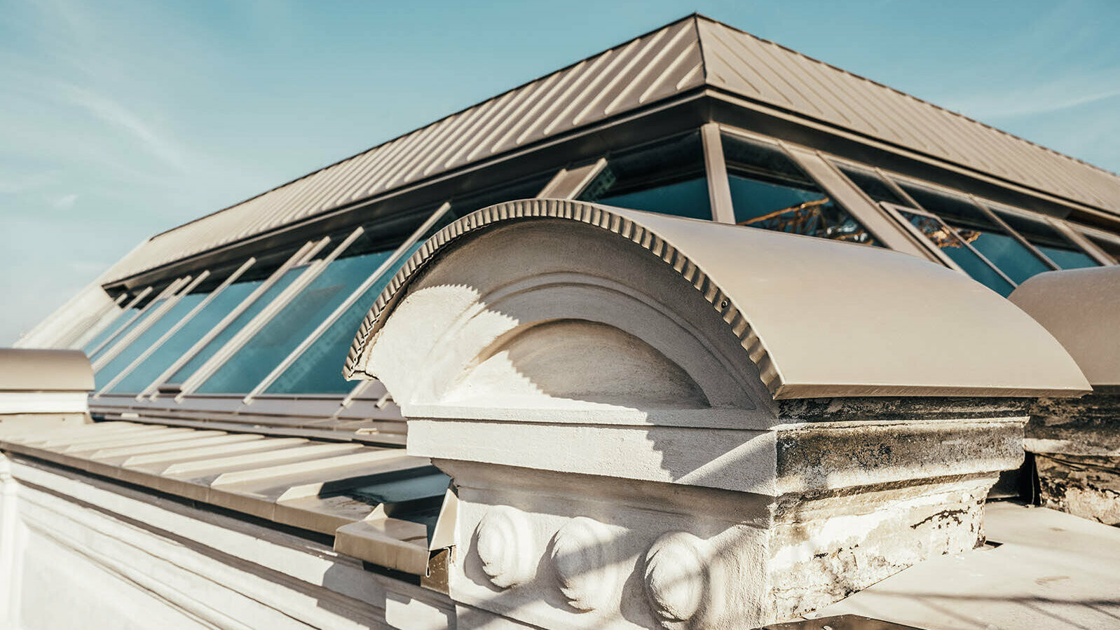 attic conversion, historic building complex, former main building of Erste Bank, inner-city Vienna, Graben