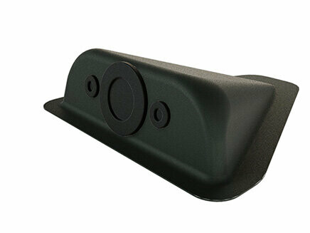 This accessory is the PREFA solar roof conduit in anthracite.