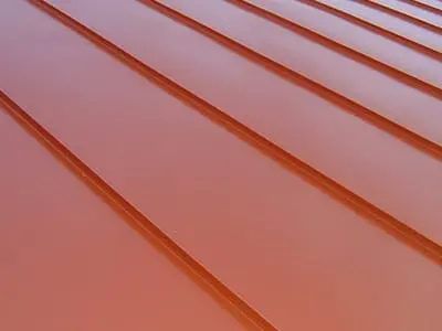 PREFA Prefalz in P.10 tile red