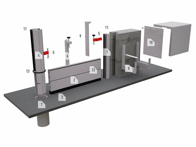 Components – Flood protection | PREFA