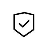 Clip art of a seal symbolising the product’s performance guarantee