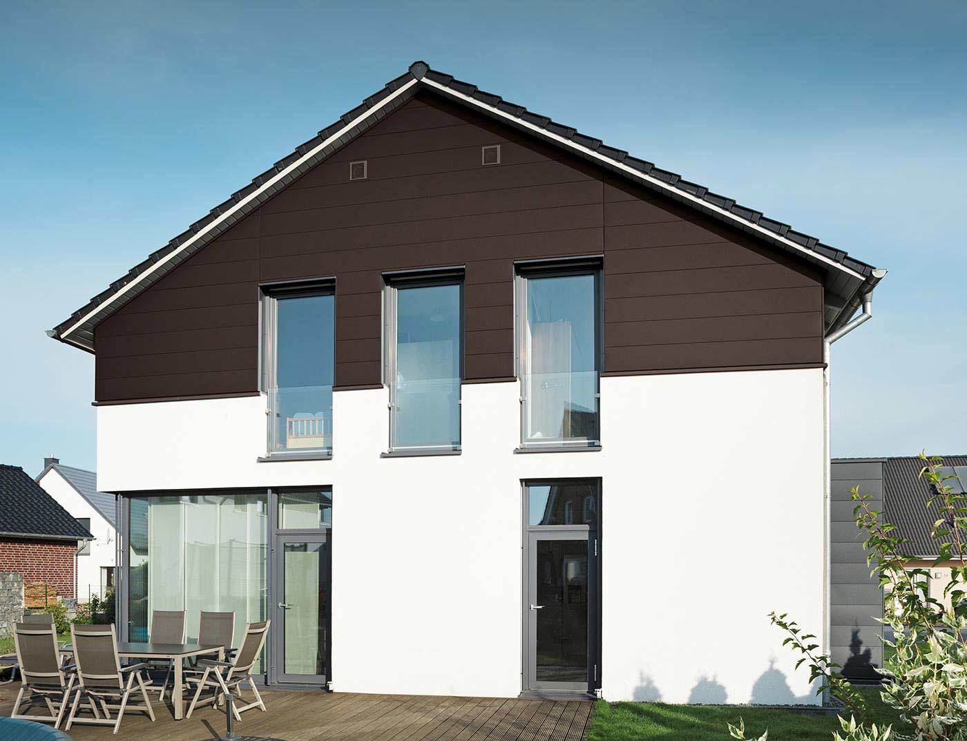 Reference buildings PREFA Façade systems Siding 11 P.10 nut brown